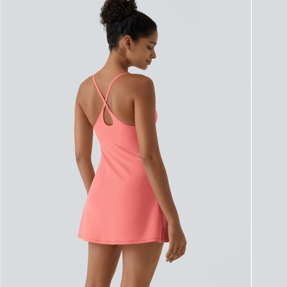 HALARA Softlyzero Plush Backless Active Dress (Easy Peasy Edition) NEW - Picture 2 of 3